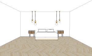 Kleur lichte kamer
